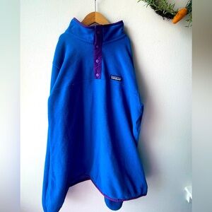 Patagonia fleece pullover sweaters
